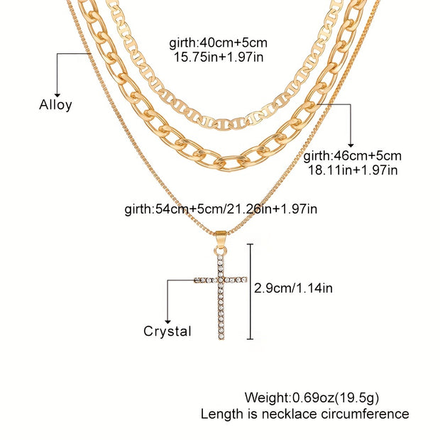 3-Piece Set of Women's Retro