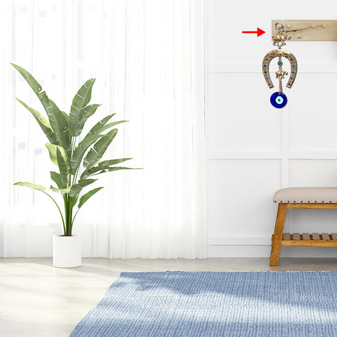 1pc Turkish Blue Eye Horseshoe