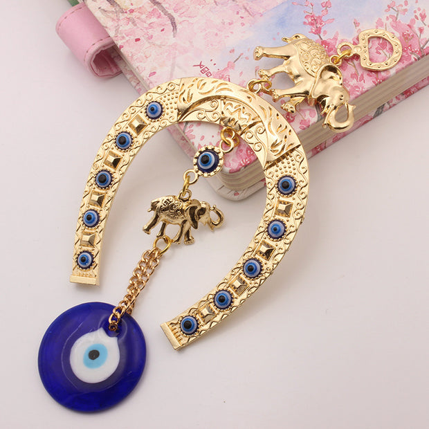 1pc Turkish Blue Eye Horseshoe