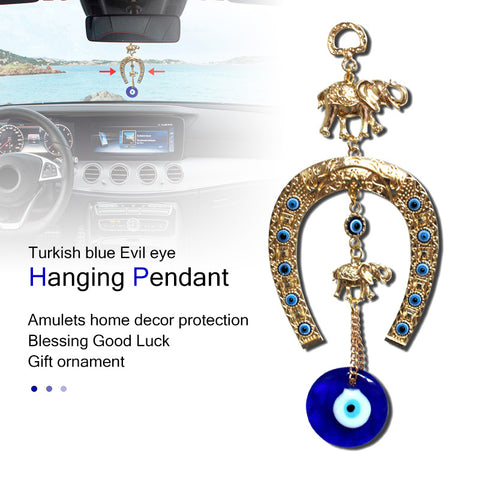 1pc Turkish Blue Eye Horseshoe