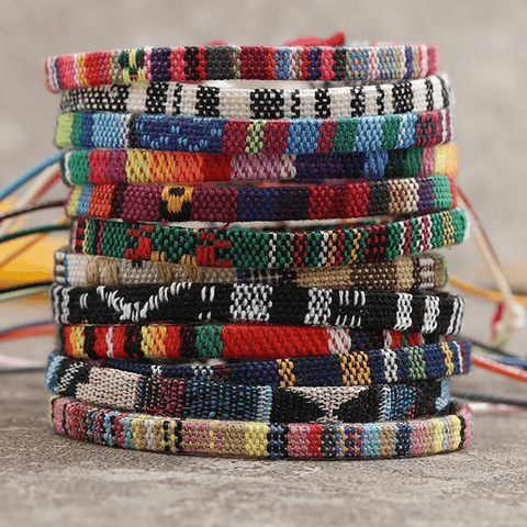 12pcs/Set Men's Bohemian Summer