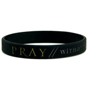 3 Pcs Faith Power Pray Bible Wristbands Silicone Bracelets For Men Casual Holiday Party Jewelry Gift