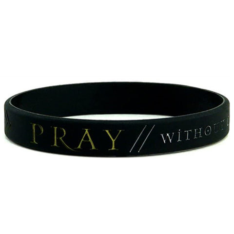 3 Pcs Faith Power Pray Bible Wristbands Silicone Bracelets For Men Casual Holiday Party Jewelry Gift