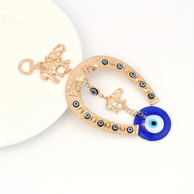 1pc Turkish Blue Eye Horseshoe