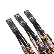 26 English Letters Bracelets, PU Leather Bangles, Retro Punk Style