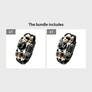 26 English Letters Bracelets, PU Leather Bangles, Retro Punk Style