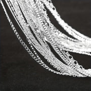 20pcs/PACK Mixed Multi Styles Collections Silvery