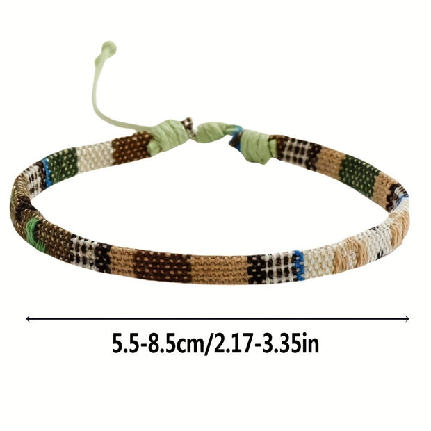 12pcs/Set Men's Bohemian Summer