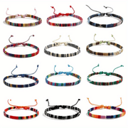 12pcs/Set Men's Bohemian Summer
