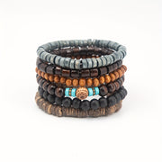 6pcs/set Trendy Minimalist Bead