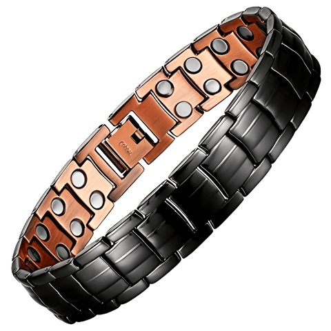 Pure Copper Magnetic Bracelets for Men, 100% Solid Copper