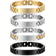 Personalized Stainless Steel Golden Chain Bracelets
