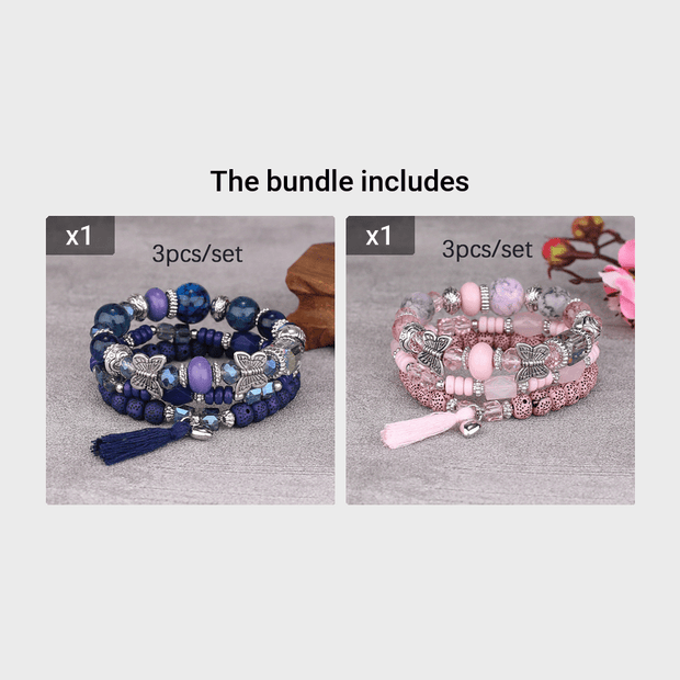 3pcs/set Vibrant Bohemian