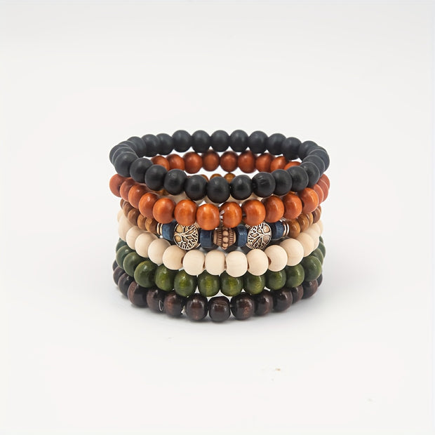 6pcs/set Trendy Minimalist Bead