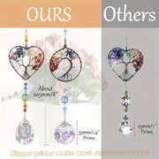 3pcs Crystal Suncatchers, Colorful Life
