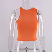 Cut Out Sexy Crop Off Shoulder