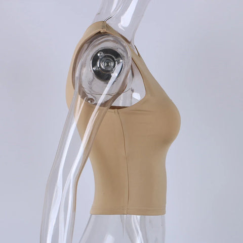 Cut Out Sexy Crop Off Shoulder