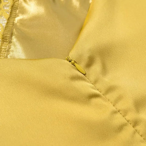 Silk Satin Texture Sexy Dress Women