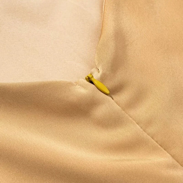 Silk Satin Texture Sexy Dress Women