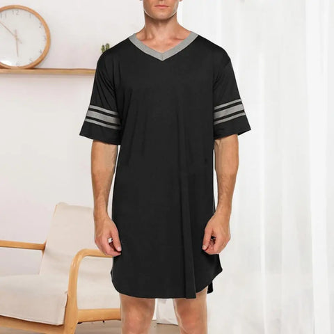 Men Loungewear Contrast Color Men Summer Long