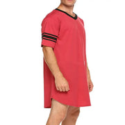 Men Loungewear Contrast Color Men Summer Long