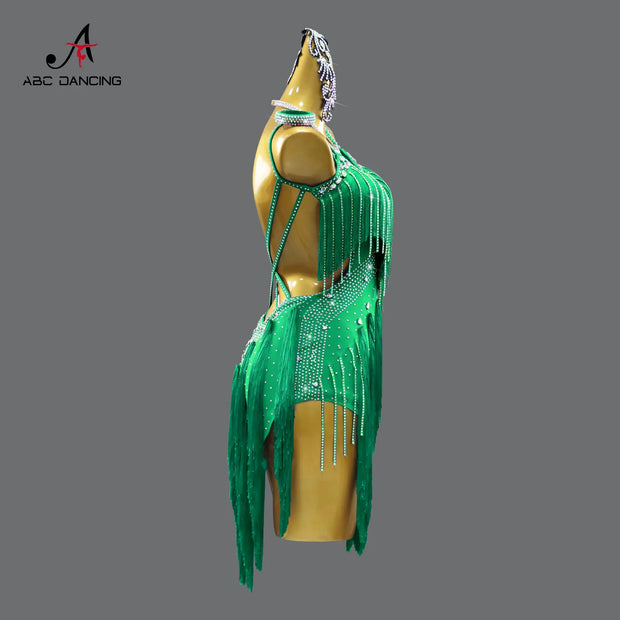 Womens Latin Dance Dresses Competition CostumeSuit