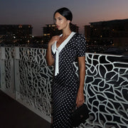 Dot Printed Dresses For Women Fashion Sexy Streetwear