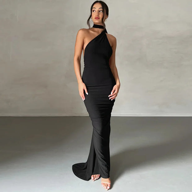 Womens Elegant Evening Party Cocktail Long Dress Sexy