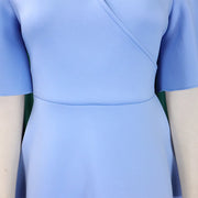 Elegant Party Dresses for Women V Neck Ruffles