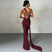 Womens Elegant Evening Party Cocktail Long Dress Sexy