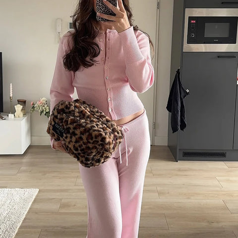 Women Loungewear 2 Piece Pants