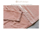 Silk Velvet Shirt Ladies, Long Sleeve