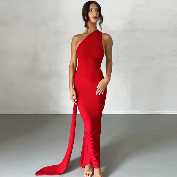 Womens Elegant Evening Party Cocktail Long Dress Sexy
