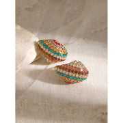 1 pair of fashionable and delicate earrings for women, suitable for daily wear and gifts