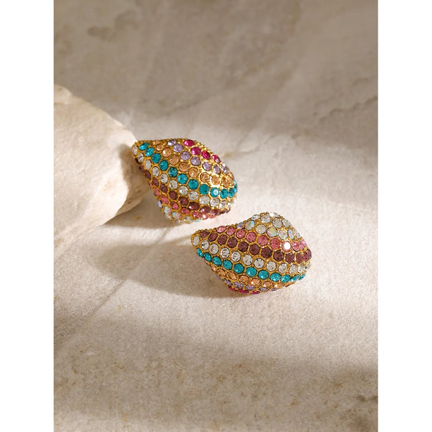 1 pair of fashionable and delicate earrings for women, suitable for daily wear and gifts