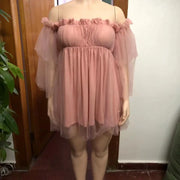 Dresses for Women 2025 Fashion Sexy Bra Style Solid Color High Waist Strap Solid Color Dress Mini Party Dress Vestidos