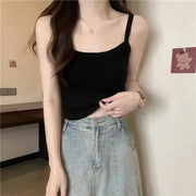 Crop Top Women Sexy Sleeveless Tops Fashion