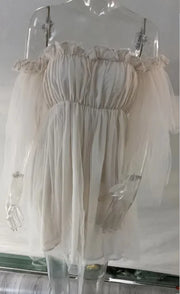 Dresses for Women 2025 Fashion Sexy Bra Style Solid Color High Waist Strap Solid Color Dress Mini Party Dress Vestidos