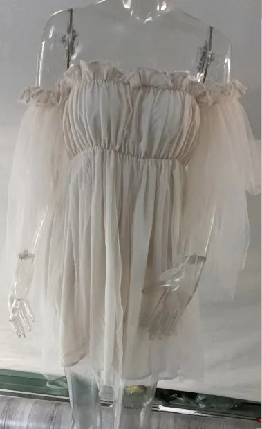 Dresses for Women 2025 Fashion Sexy Bra Style Solid Color High Waist Strap Solid Color Dress Mini Party Dress Vestidos