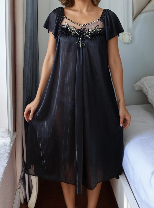 Ladies Silk Touch Nightdress