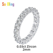 So-Bling S925 Sterling Engagement Women Trendy Jewelry