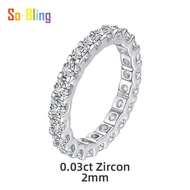 So-Bling S925 Sterling Engagement Women Trendy Jewelry