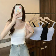 Crop Top Women Sexy Sleeveless Tops Fashion