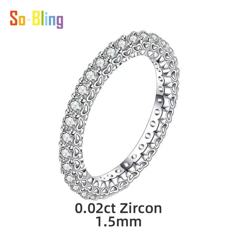 So-Bling S925 Sterling Engagement Women Trendy Jewelry