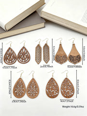 5 Pairs/Set, Bohemian Ear Ring