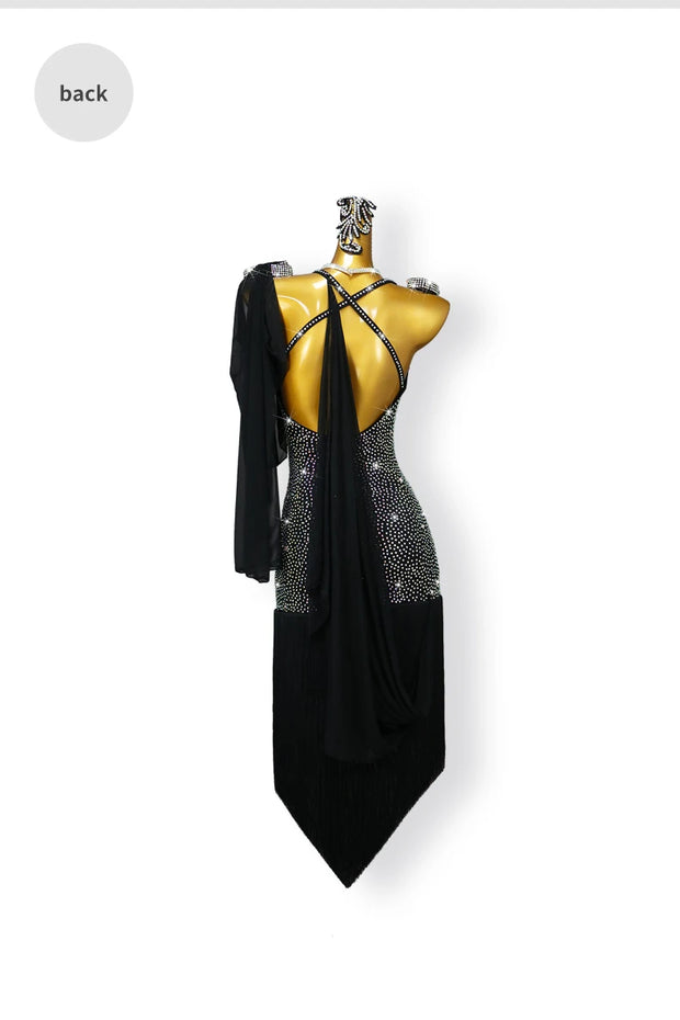 Latin Dress Woman Girls Dance Skirt Sexy Suit