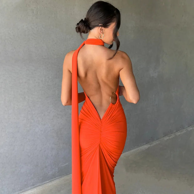 Womens Elegant Evening Party Cocktail Long Dress Sexy