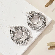 Women Earrings Big Shiny