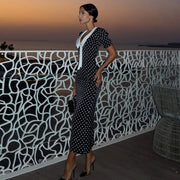 Dot Printed Dresses For Women Fashion Sexy Streetwear