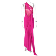 Womens Elegant Evening Party Cocktail Long Dress Sexy
